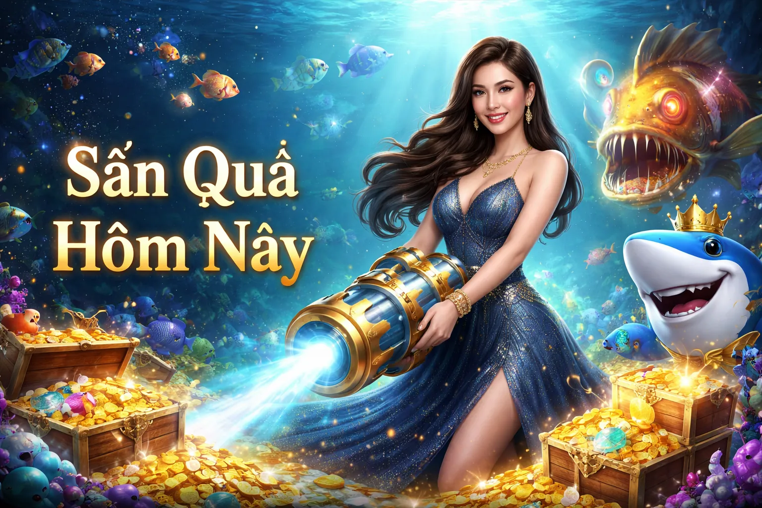 Hình ảnh bàn chơi Sic Bo trực tuyến sôi động với xúc xắc và chip cược