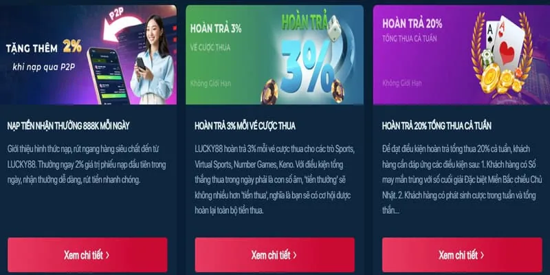 Banner khuyến mãi cho người chơi đá gà và game sicbo